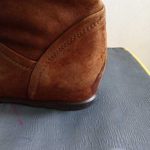 Stuart Weitzman Brown 100% Leather Made in Spain Knee High Boots size 7.5 - Picture 11 of 15